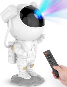 Star Projector Galaxy Night Light - Astronaut Space Projector, Starry Nebula Ceiling LED Lamp with Timer and Remote, Kids Room Decor Aesthetic