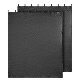 2 Pcs Sound Dampening Blankets, Soundproof Curtains with 96 x 80 in, Soundproof Blanket with Grommets, Studio Grommeted Blanket, for Window, Door