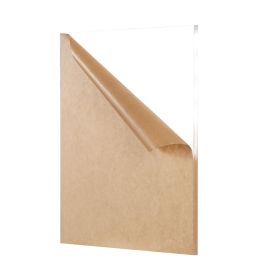 3PC 24inch*32inch Transparent Acrylic Sheet, High Transmittance, Shatterproof Material, Scratch-Resistant and Durable Plastic Sheet, DIY Crafts
